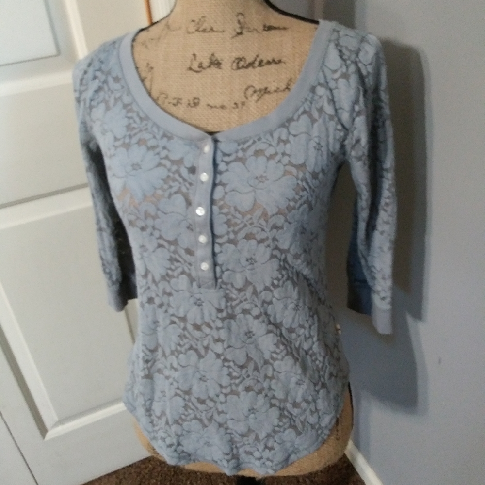 Hollister lace top